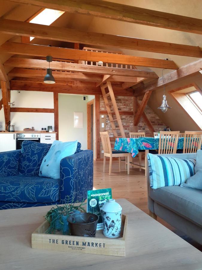 Апартаменты Liljas Haus Im Spreewald Бург Экстерьер фото
